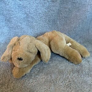 Delux Playthings Plush Dog Brown Floppy Puppy Stuffed Animal Vintage Toy